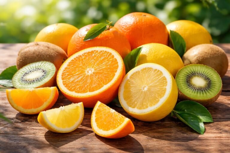 A C-vitamin szerepe és ideális napi adagja, tények és tévhitek magyar nyelven.