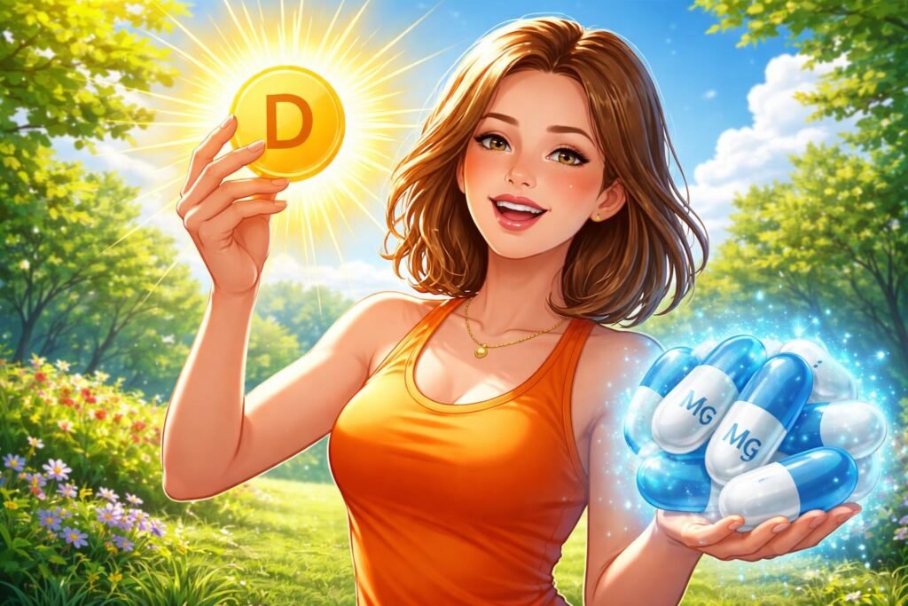 Fáradtság elleni vitaminok: D-vitamin és magnézium az energiáért