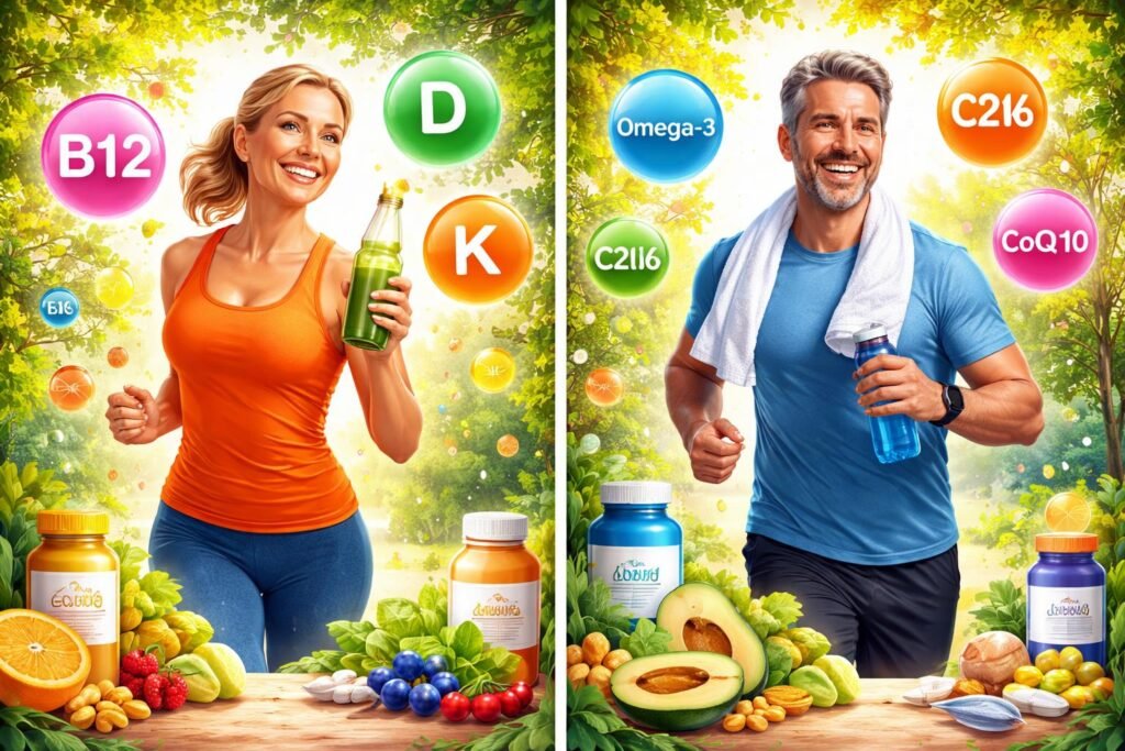 Speciális vitaminok nőknek és férfiaknak 40 év felett a vitalitásért