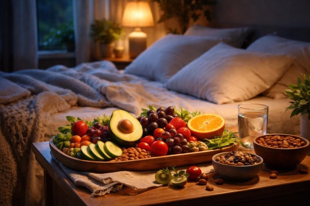 Természetes vitaminforrások, amelyek javítják az éjszakai alvás minőségét és regenerációt.