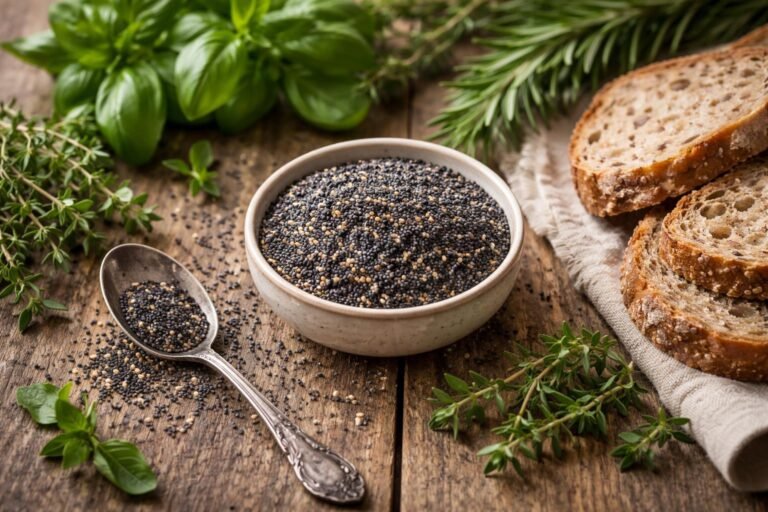 Mák magjai, egészségügyi hatások, emésztés támogatása, vitaminok, ásványi anyagok, egészséges zsírok, magyar konyha, évezredes hagyományok