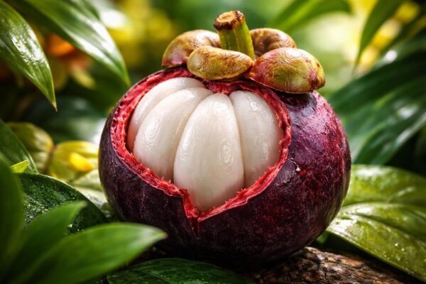 Egzotikus mangosztán gyümölcs, egészségügyi és bőrápolási alkalmazások részletes bemutatása