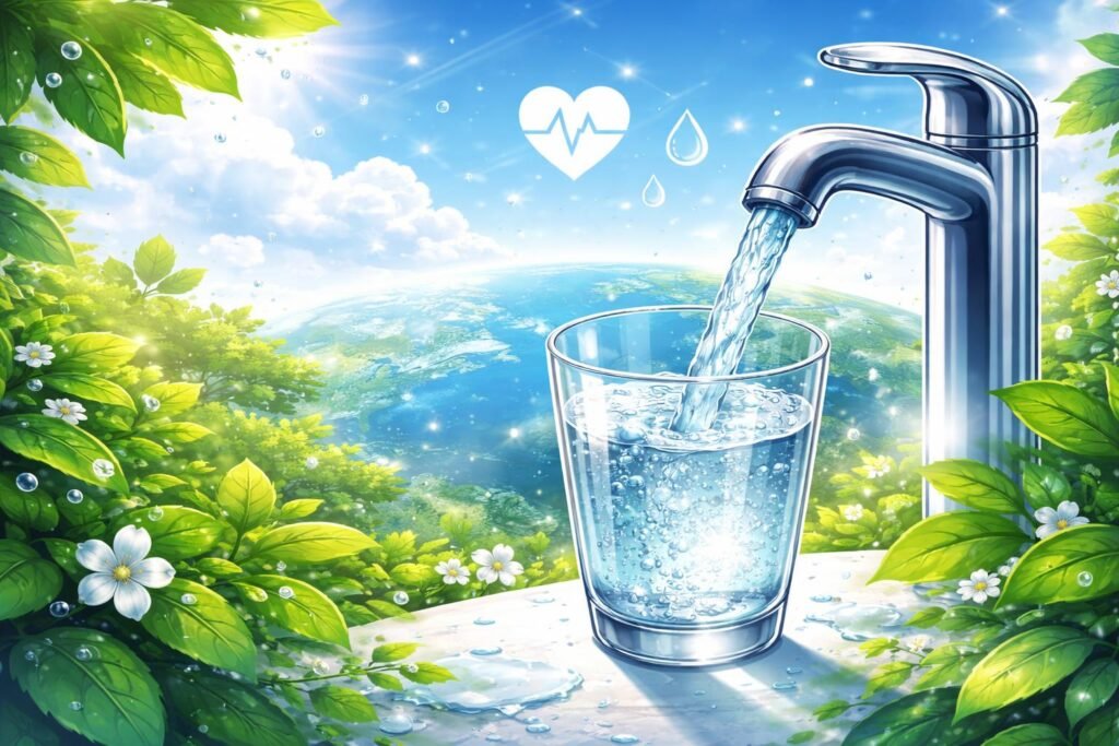 Víz a természetben, háztartásban és az emberi testben - életünk alapja