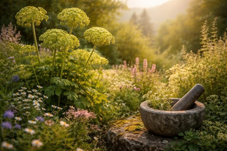 Az angyalgyökér előnyei: természetes gyógymódok és egészségügyi hatások részletesen