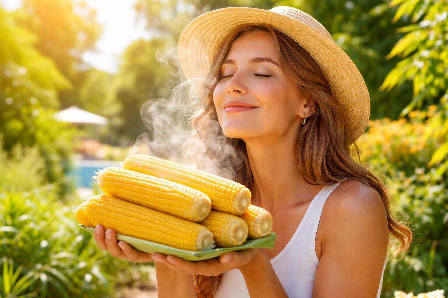 Frissen főtt kukorica a nyár egyik kedvenc és egészséges nassolnivalója