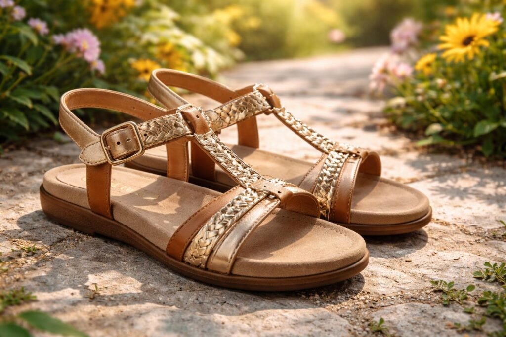 Stílusos és kényelmes Goex szandál városi sétákhoz és nyaraláshoz.