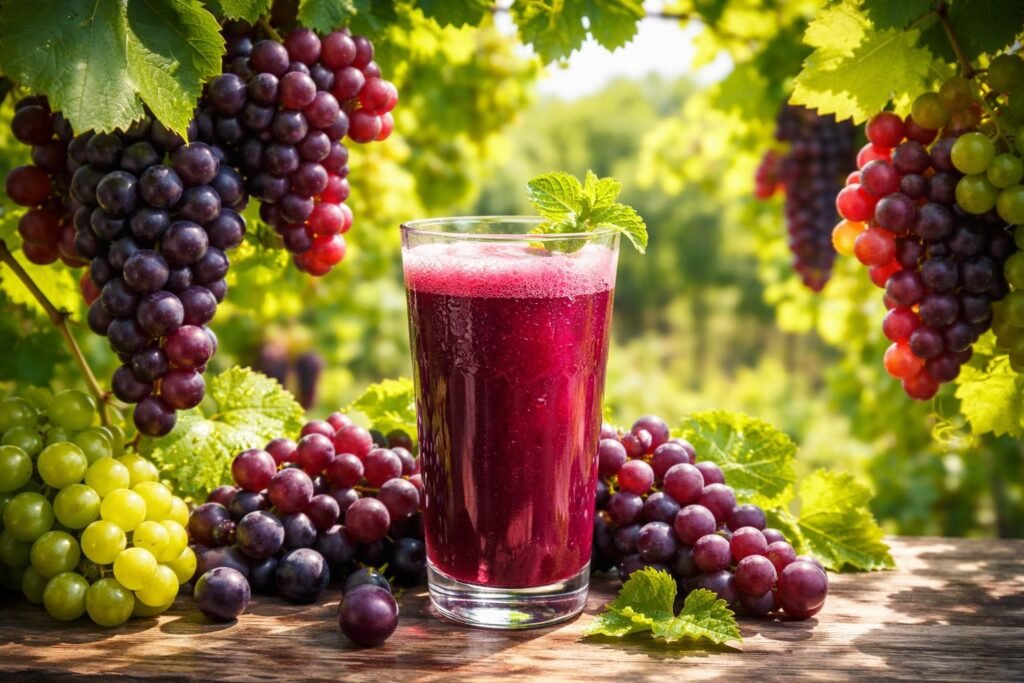 Természetes szőlőlé erősíti az immunrendszert, rengeteg antioxidánssal gazdagítva a szervezetet.