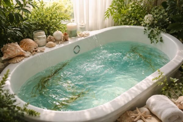 Tengeri sós fürdő az egészségért, relaxációért és bőrmegújításért otthoni környezetben