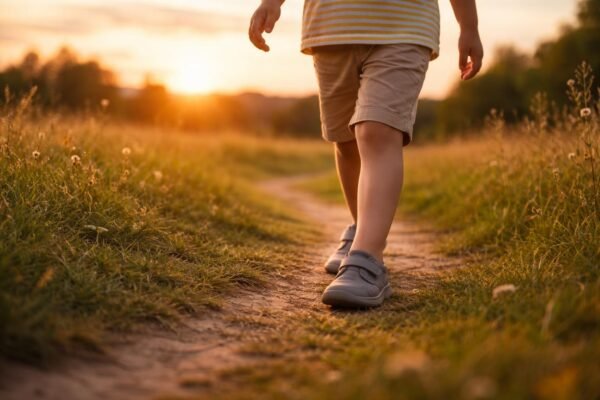 Gyerek barefoot cipő, természetes lábmozgás, komfortos és védelmet nyújtó lábbeli.
